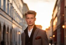 De elegantie van Alan Red herenkleding