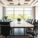 Vergaderstoelen en technologie: tips voor een productieve ruimte