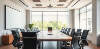 Vergaderstoelen en technologie: tips voor een productieve ruimte
