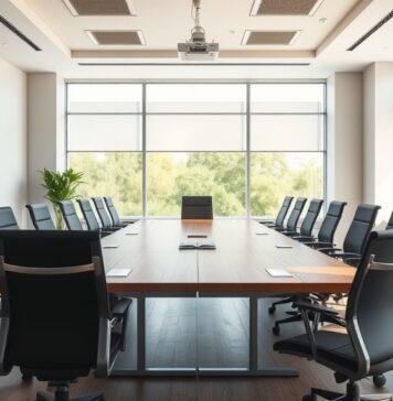 Vergaderstoelen en technologie: tips voor een productieve ruimte
